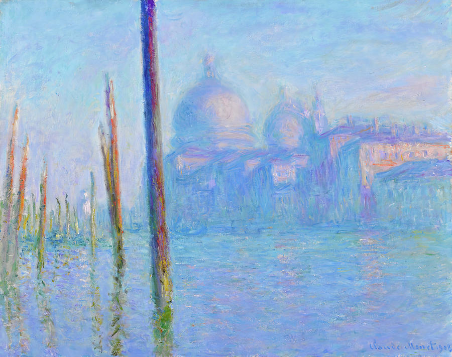 The Great Canal, VeniceThe Grand Canal, Venice Painting by Claude Monet ...