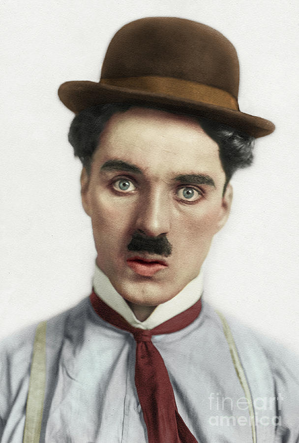 The Great Charles Chaplin Photograph by Franchi Torres