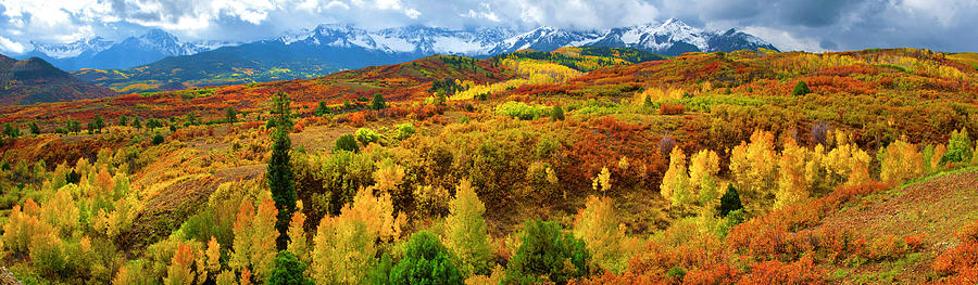 Fall Photograph - The Great Dallas Divide by John Hoffman