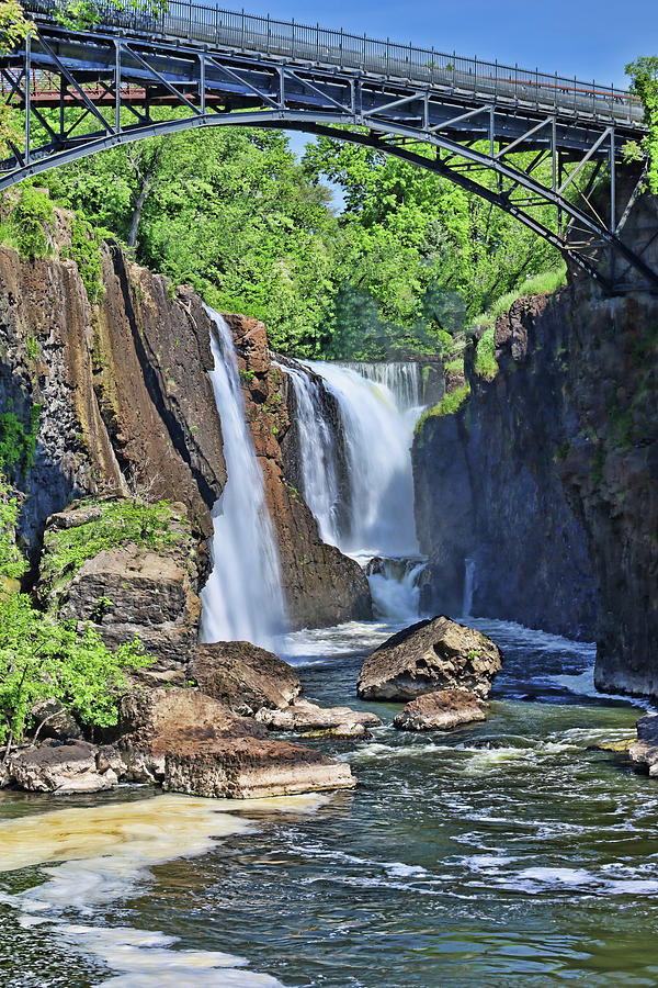 The Great Falls of the Passaic River - Paterson, N. J. Photograph by ...