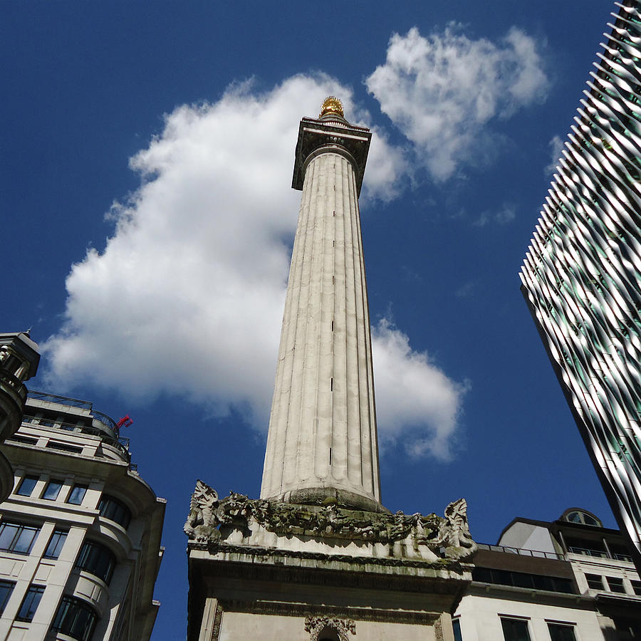 The Great Fire of London Monument Photograph by Loretta S