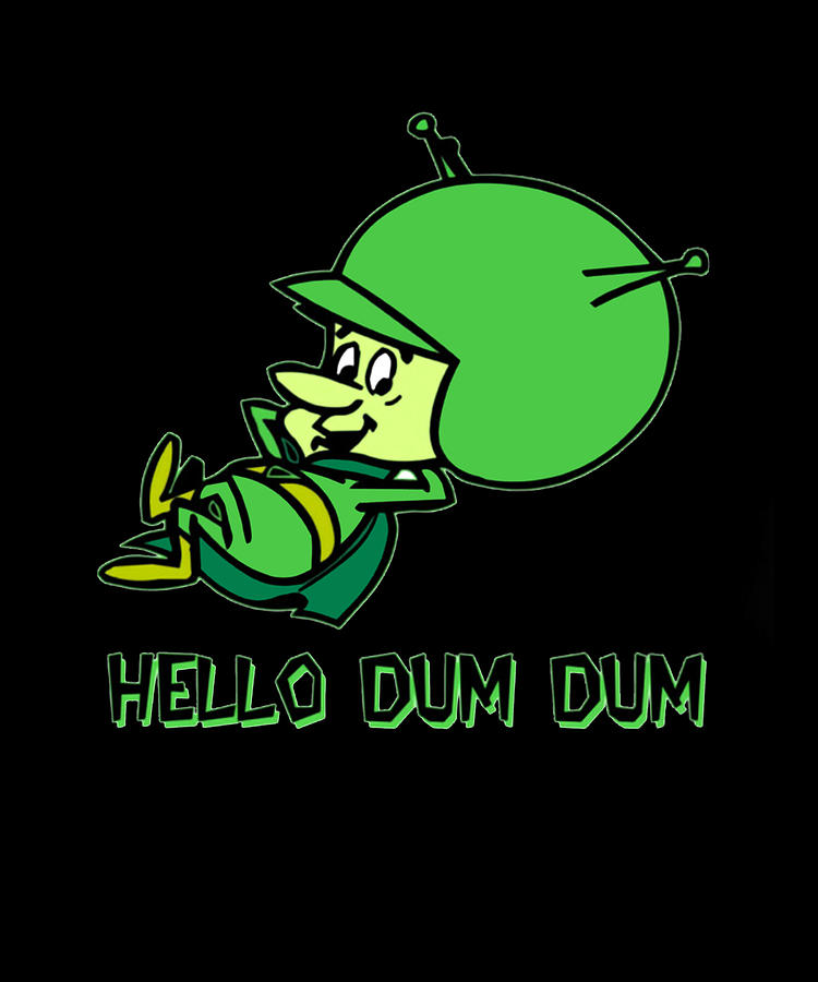 The Great Gazoo Hello Dum Dum Cartoon Flintstones Photograph by Binh Vu ...