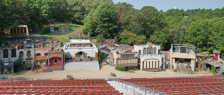 The Great Passion Play Outdoor Theater Eureka Springs Arkansas Photograph by Robert Bellomy