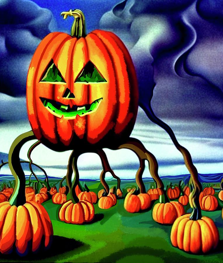 The Great Pumpkin Digital Art