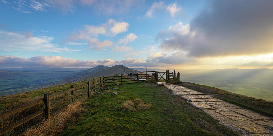 The Great Ridge Peak District National Park Photograph by Philip Durkin ...