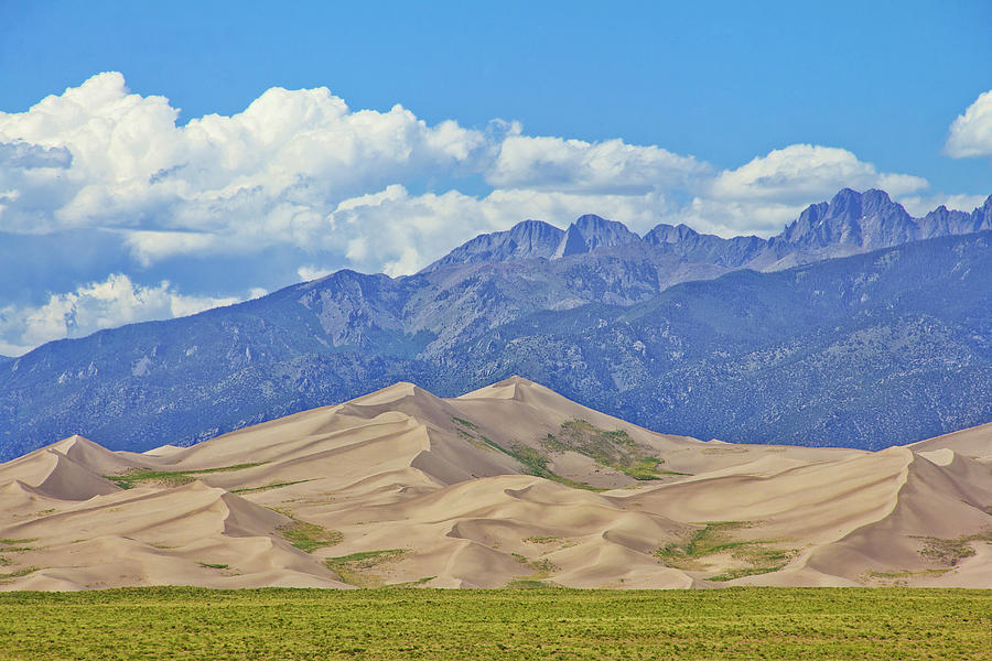 Mountain Photograph - The Great Sand Dunes by James Hunt