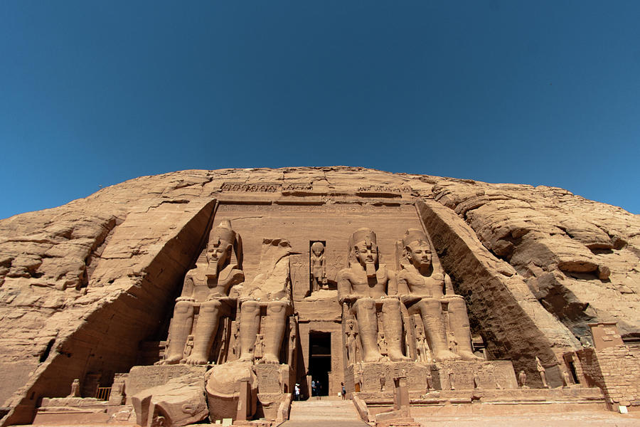 The Great Temple Of Ramses Ii At Abu Simbel Photograph By Ray Boone 