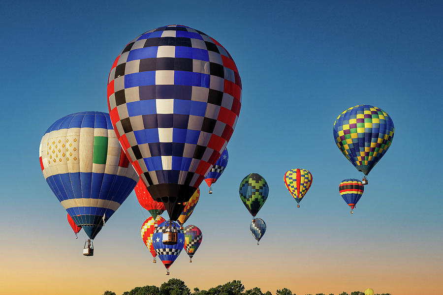 The Great Texas Balloon Race 2 Photograph by James Eddy
