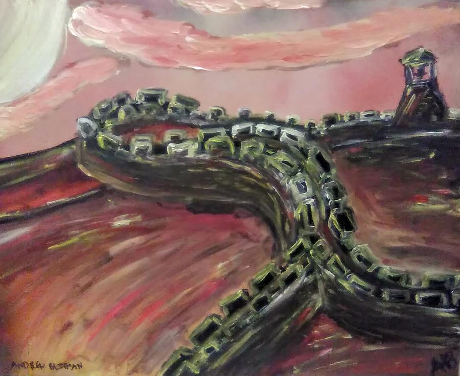 The Great Wall Painting by Andrew Blitman