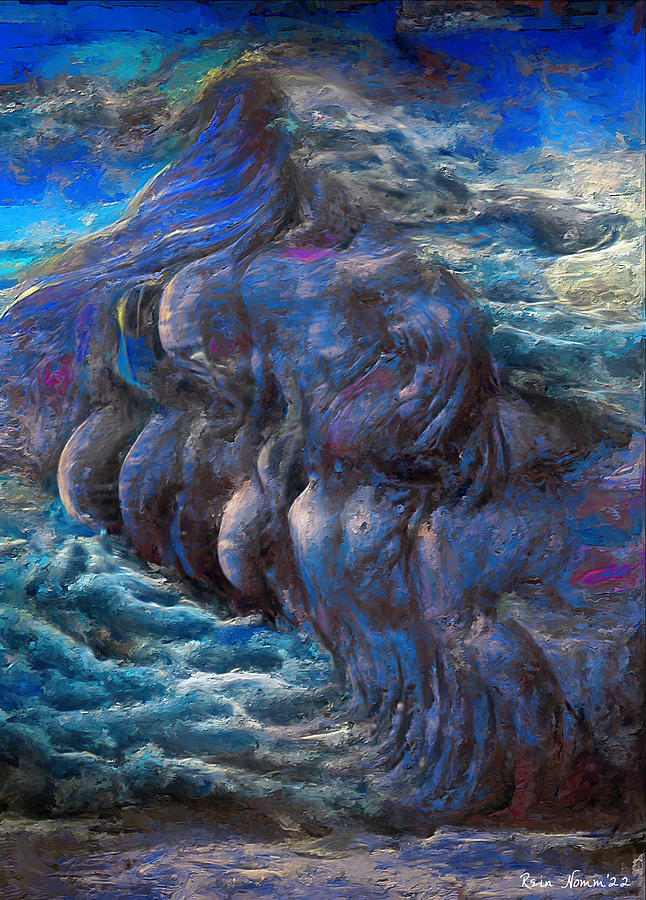 The Great Wave of Grief Digital Art by Rein Nomm | Pixels