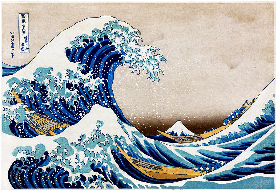 The Great Wave off Kanagawa Photograph by Weston Westmoreland