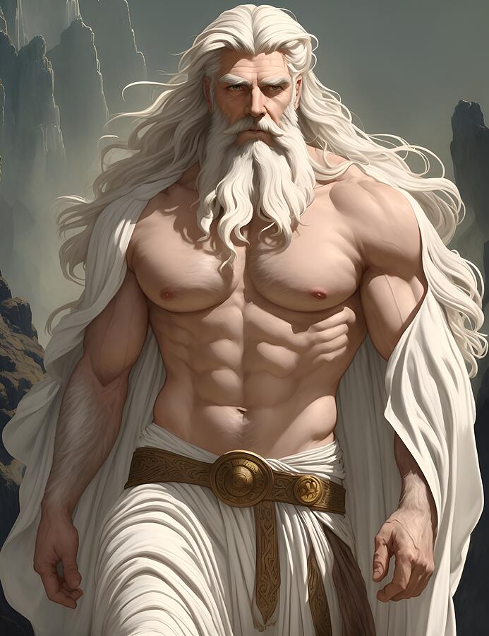 The Great Zeus Ai Digital Art By Dreamz - - Fine Art America