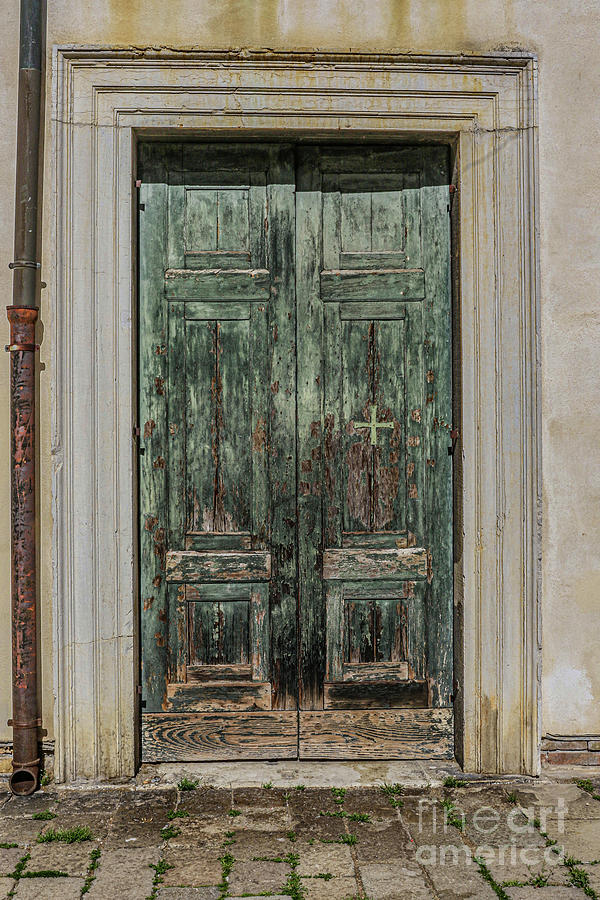 The Green Door Photograph by Amanda Armstrong