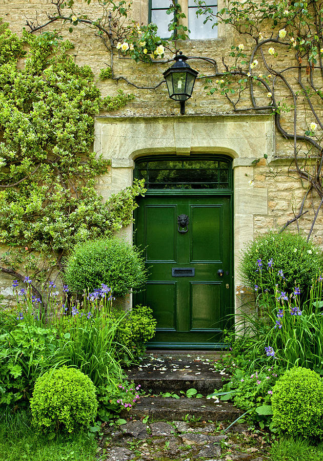 The Green Door - Cotswolds, England Photograph by John Stottlemyer ...