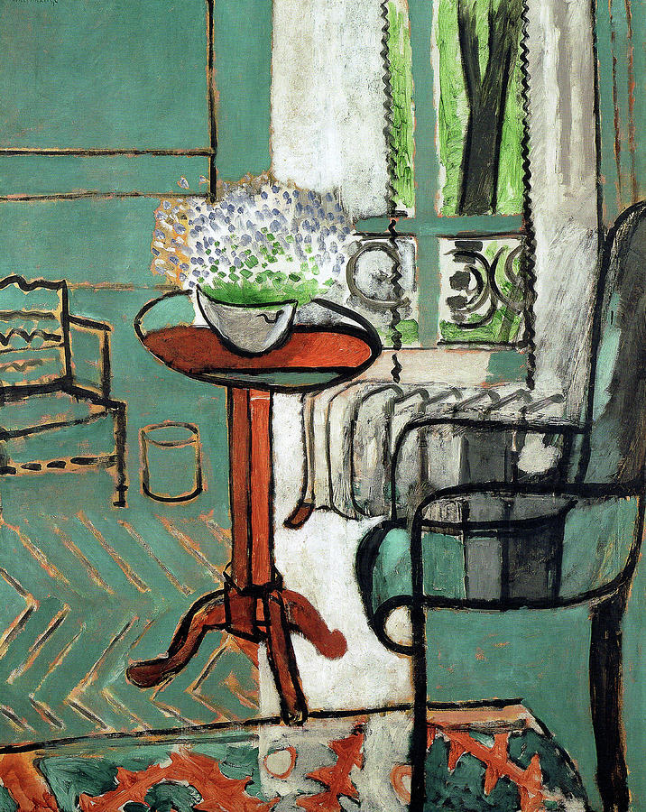 Still Life Painting - Henri Matisse - The Green Room by Jon Baran
