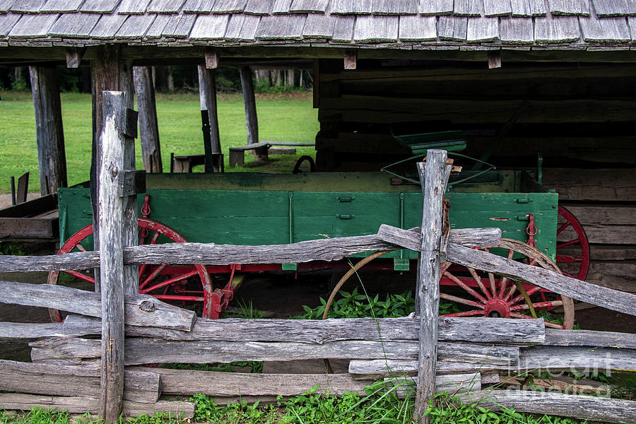 The Green Wagon Photograph