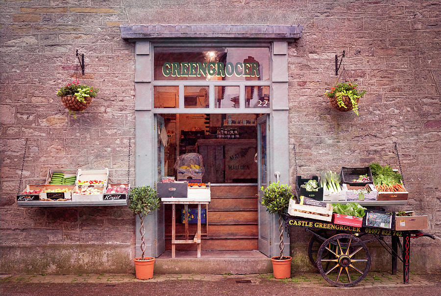 The Greengrocer Photograph by Richard Downs