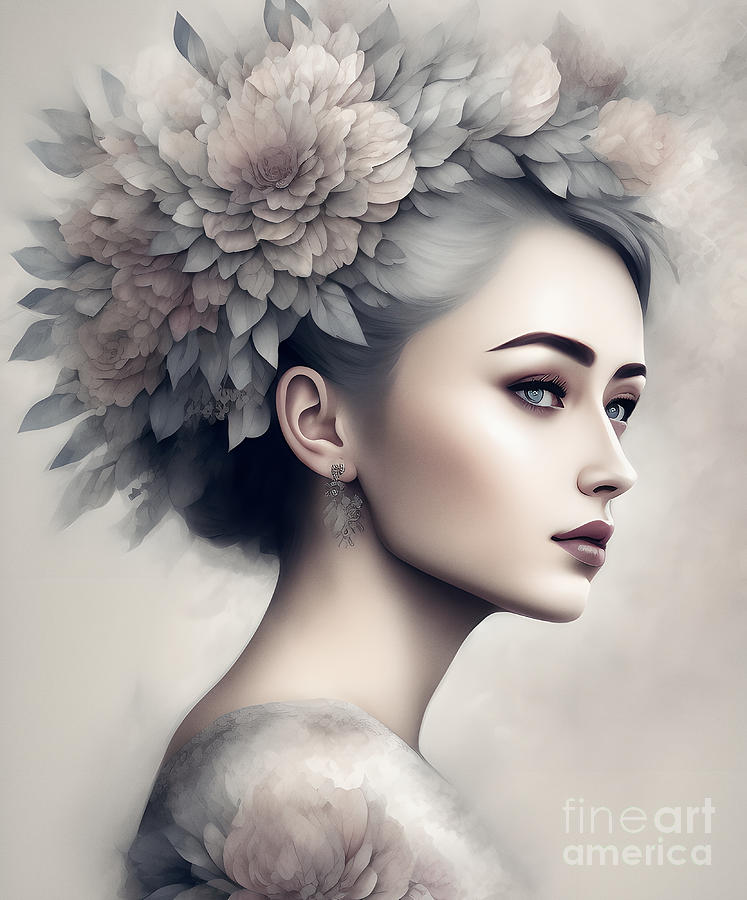 The Grey Lady Digital Art by Philip Preston