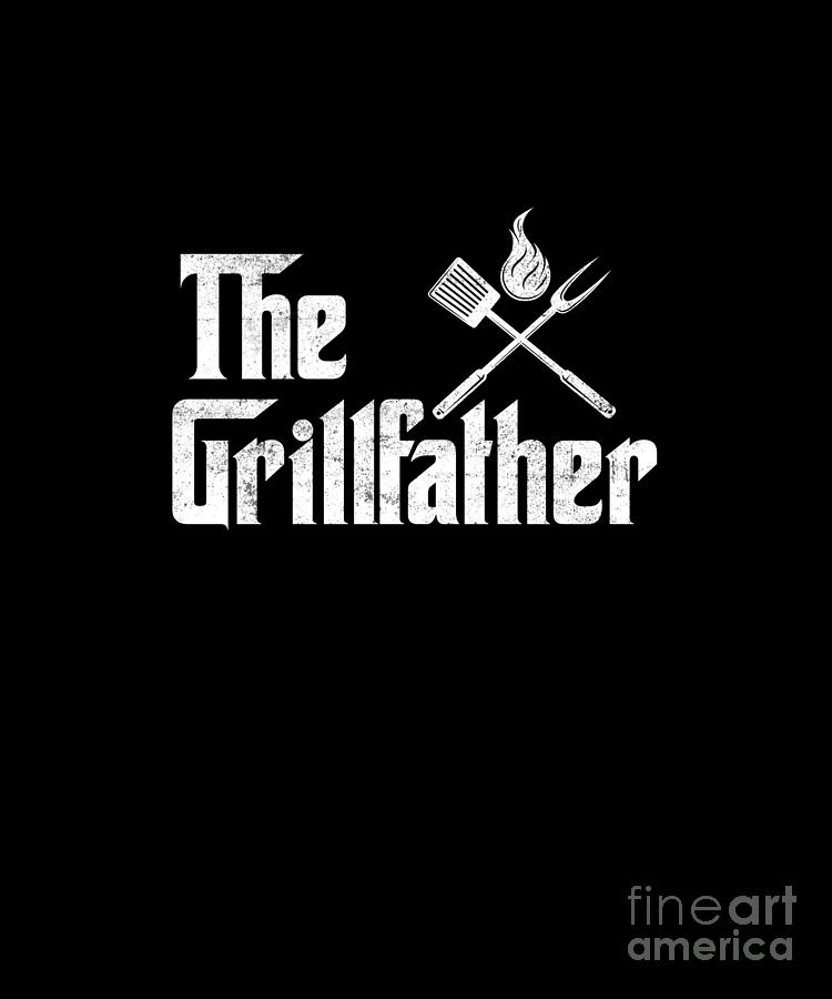 The Grillfather Digital Art by Sambel Pedes Fine Art America