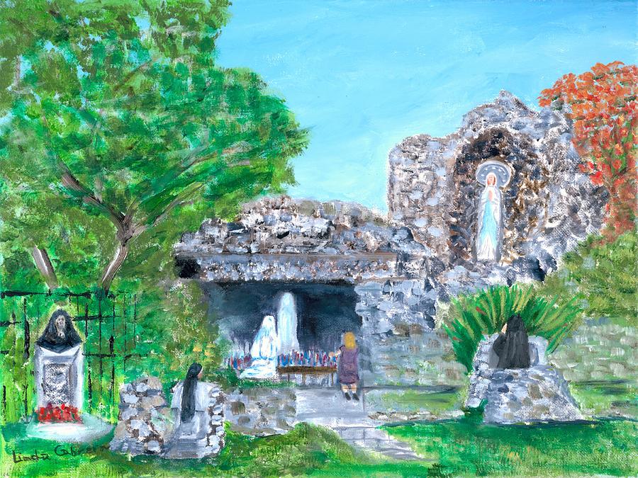 The Grotto Painting by Linda Cabrera