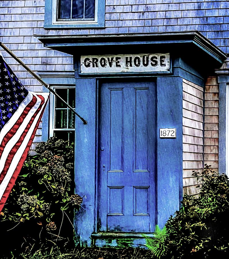 The Grove House Photograph by Lorri M Barry Photography Pixels