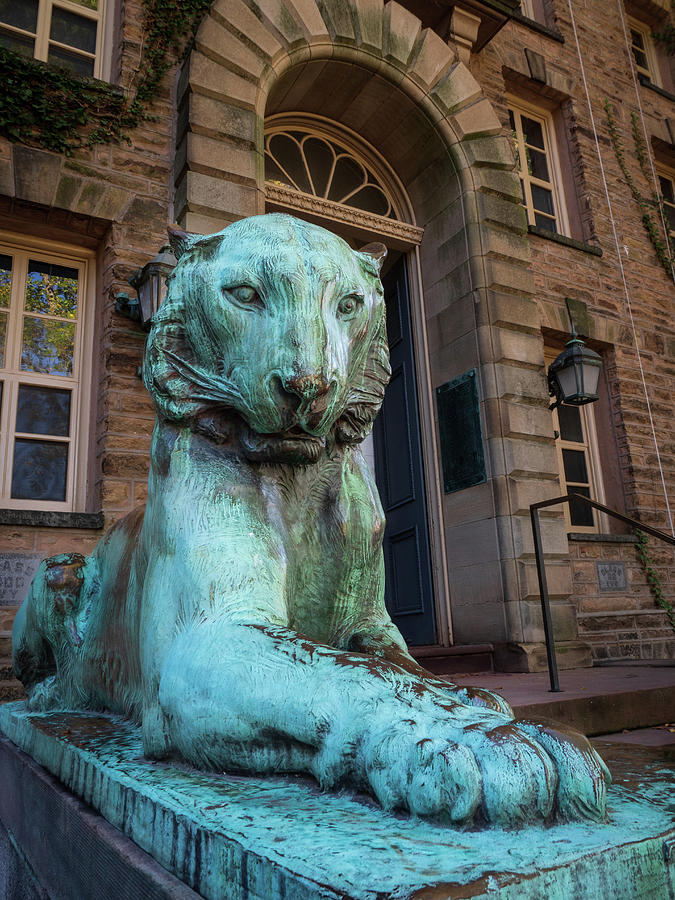 The Guard At Nassau Hall Princeton Photograph by Kristia Adams The Guard At Nassau Hall Princeton Photograph by Kristia Adams