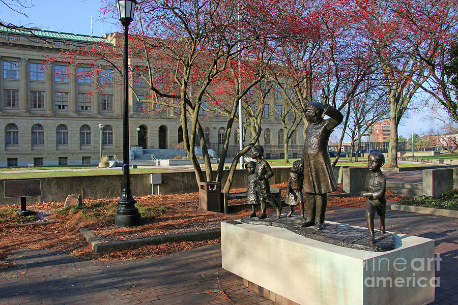 The Guardian Statue Civic Center Mall Toledo Ohio 7662 Photograph by Jack Schultz