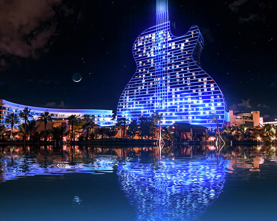 The Guitar Hotel Photograph by Mark Andrew Thomas