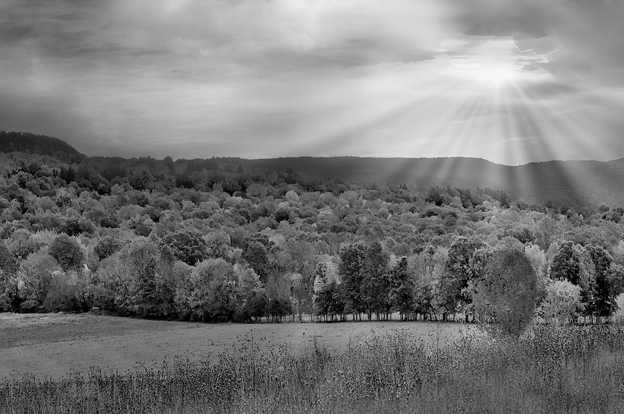 The Gunks New Paltz Point BW Photograph by Susan Candelario