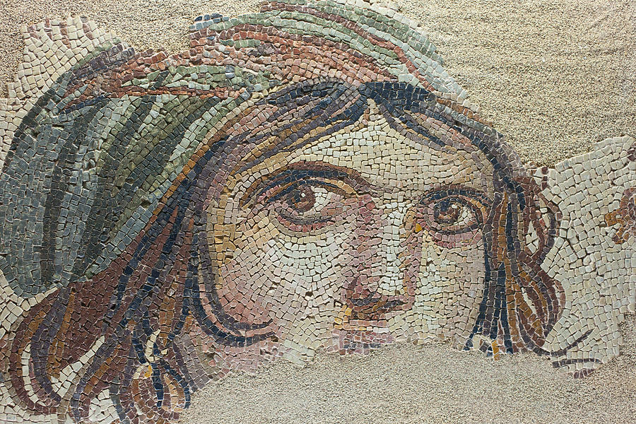 The Gypsy Girl Mosaic Photograph by Dem10