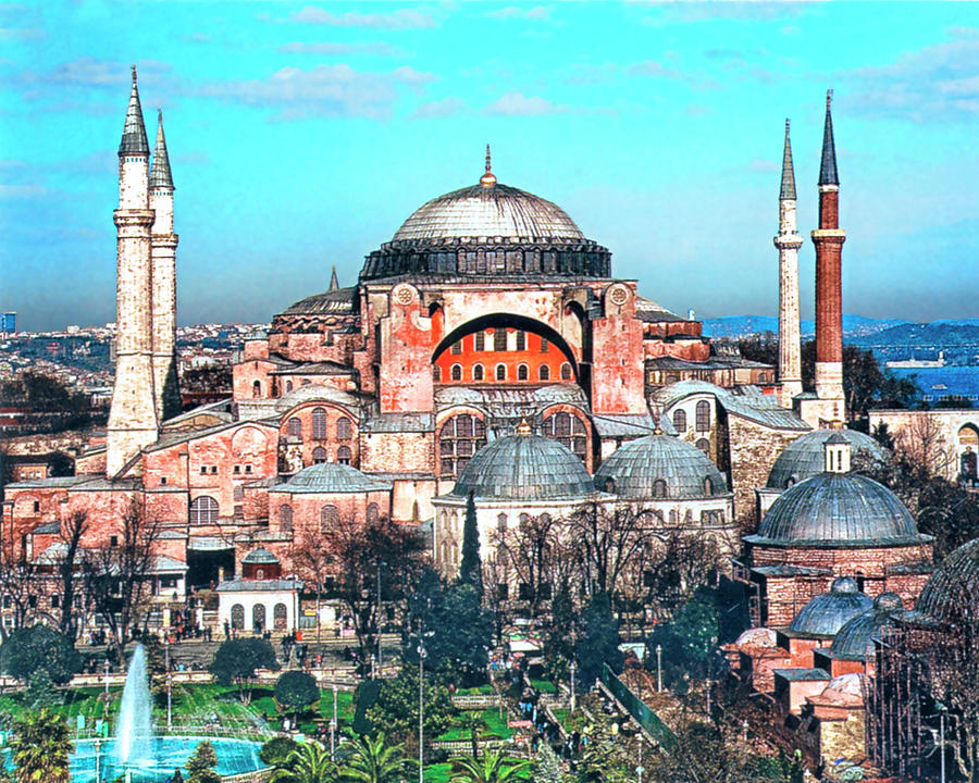 The Hagia Sofia Photograph by Cheryl Gaines | Fine Art America