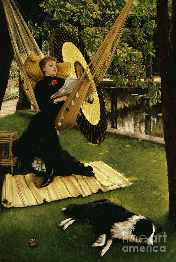 The Hammock Painting by James Jacques Joseph Tissot