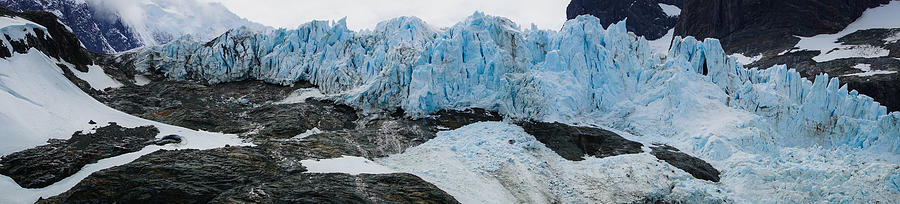 The Hanging Glacier Photograph by Eric Chen