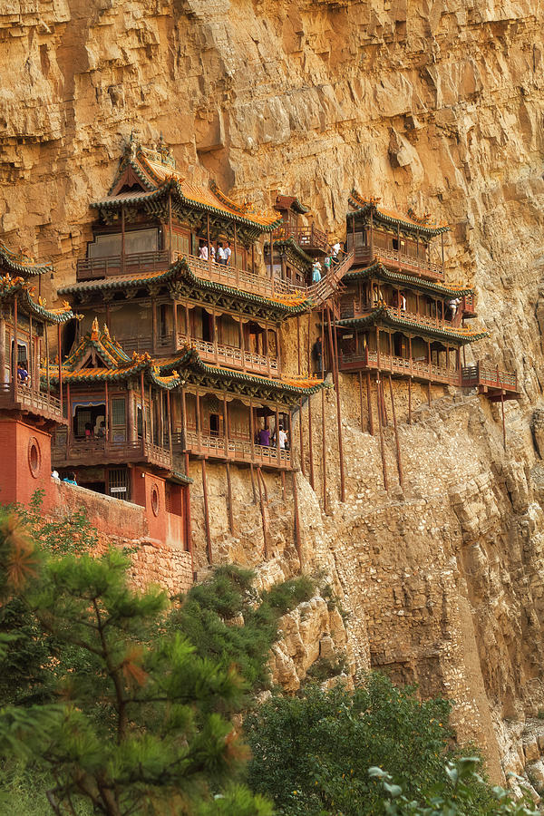 The Hanging Monastery  Photograph by Murray Rudd