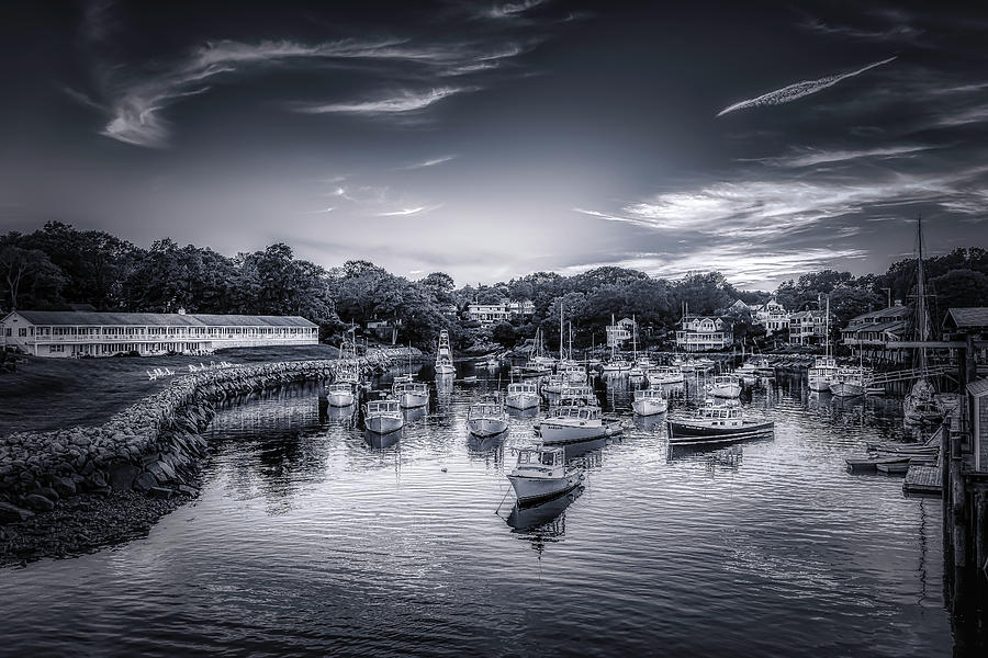 The Harbor at Perkins Cove Photograph by Penny Polakoff