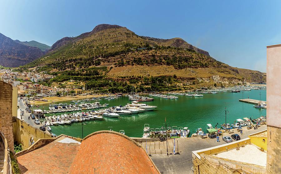 The harbour of Castellammare del golfo, Sicily Photograph by Nicola ...