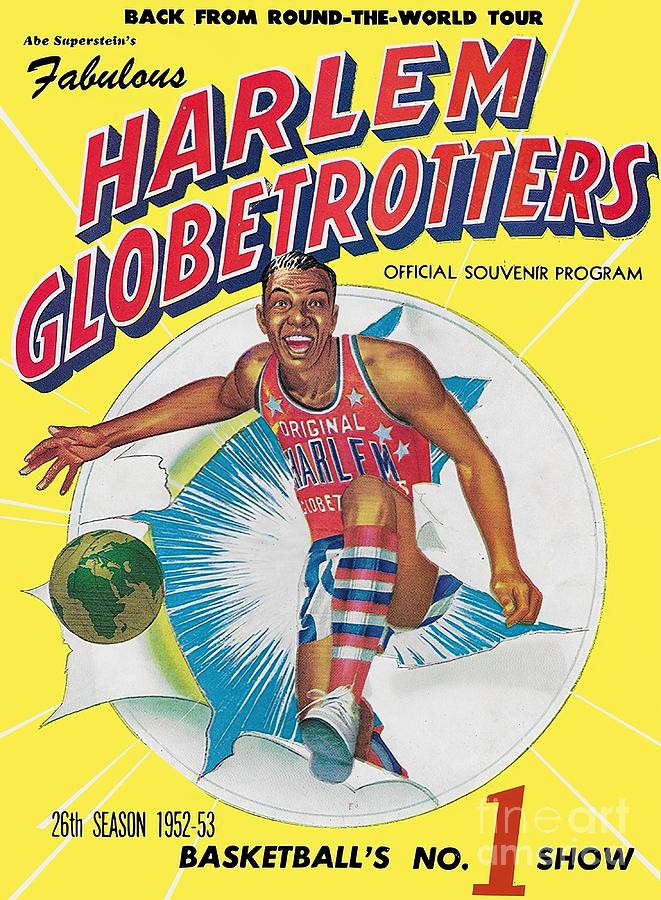 The Harlem Globetrotters 195253 Painting by Evans Morgan | Pixels