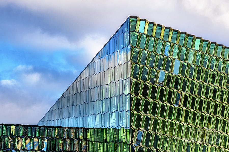 The Harpa Concert Hall and Conference Centre in Reykjavik  Photograph by Jane Rix