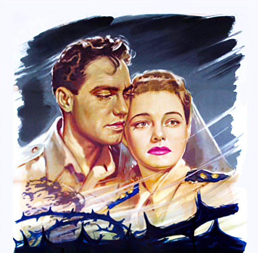 Vintage Painting - The Hasty Heart, 1949, movie poster painting by Luigi Martinati by Movie World Posters