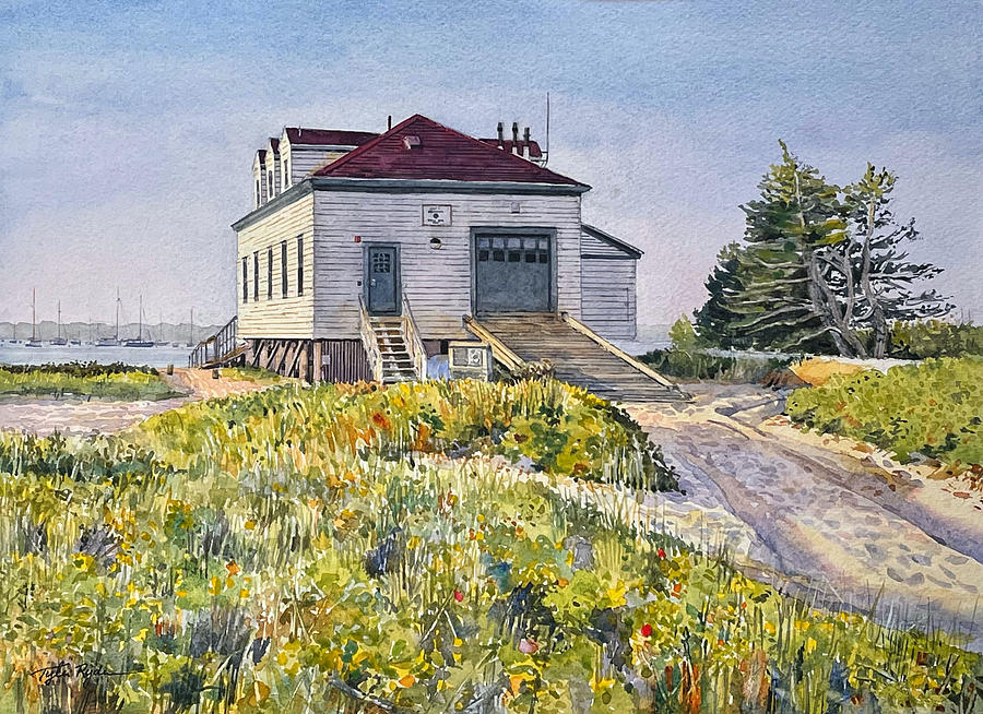 Nantucket Painting - The Hatchery, Nantucket by Tyler Ryder