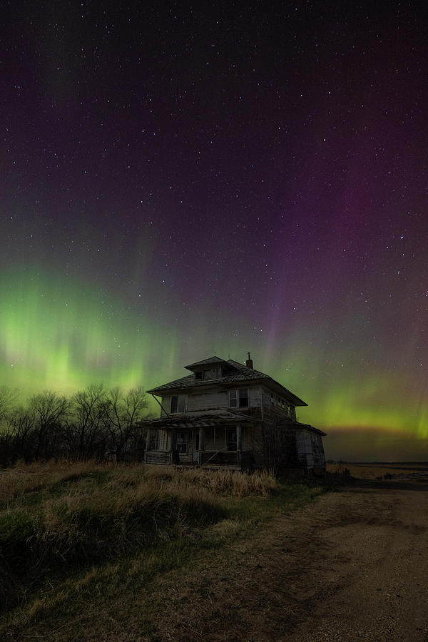 The Haunted Aurora Photograph by Aaron J Groen