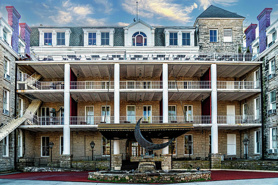 The Haunted Crescent Hotel - Eureka Springs Arkansas Photograph by Bob Slitzan