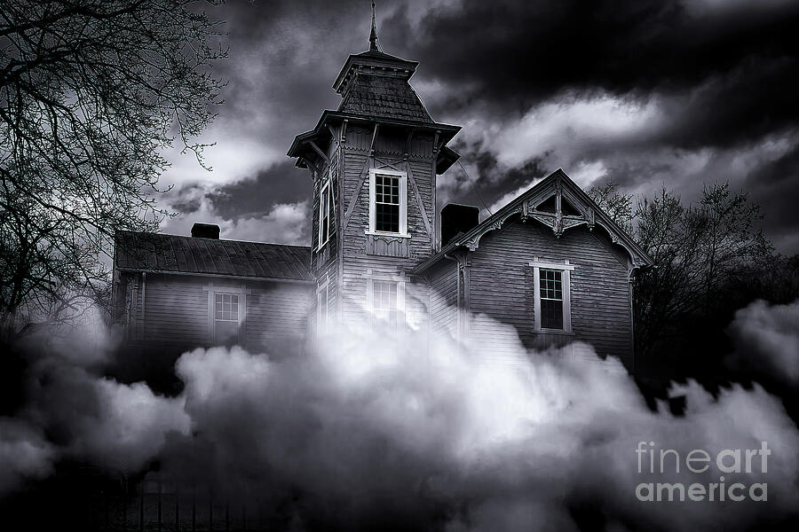 The Haunted House Photograph by Shelia Hunt