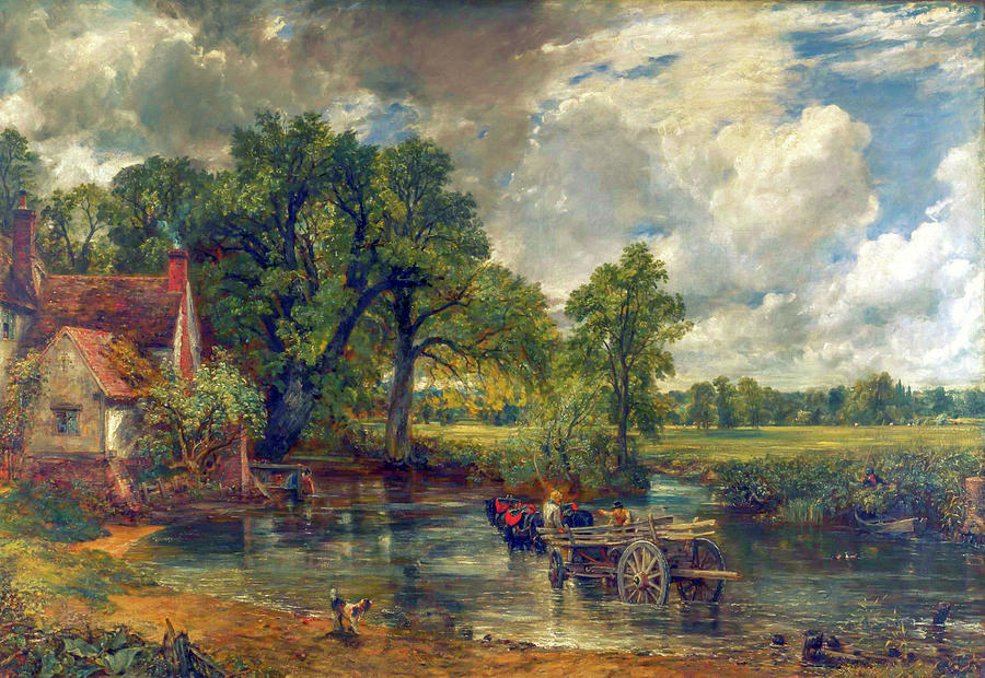 The Hay Wain by John Constable Painting by John Constable