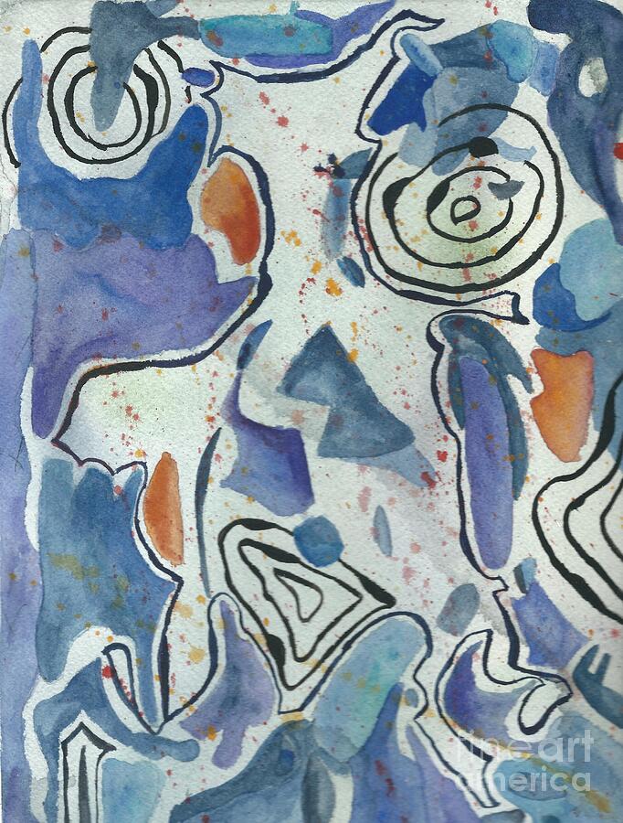 Headache Painting by L A Feldstein