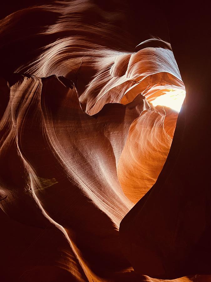 The Heart Antelope Canyon Photograph by Amelia Racca - Fine Art America