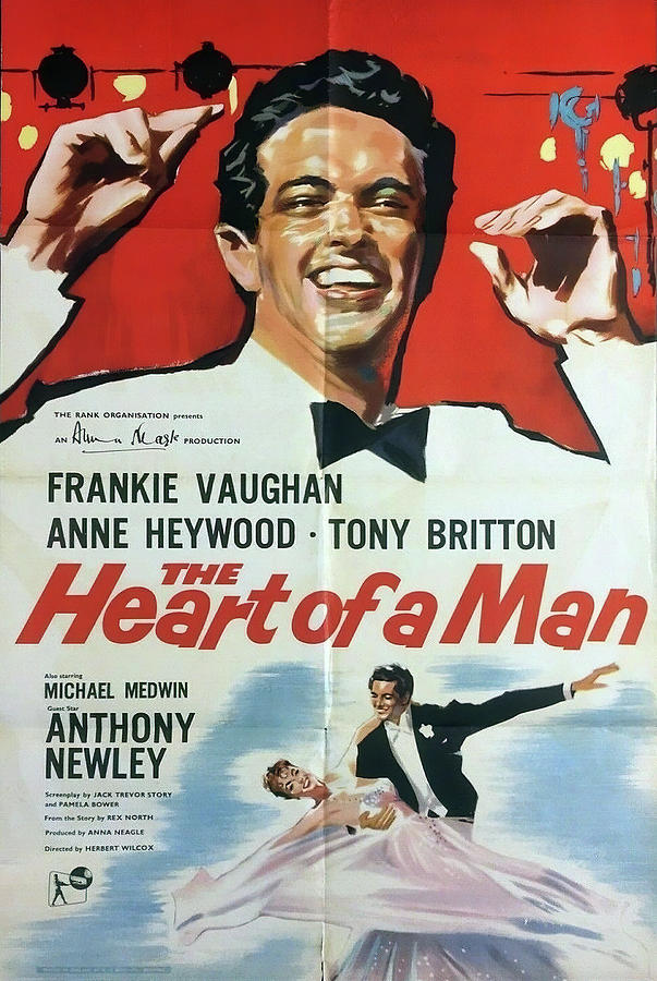 The Heart of a Man, 1959 - art by Nicola Simbari Mixed Media by Movie World Posters