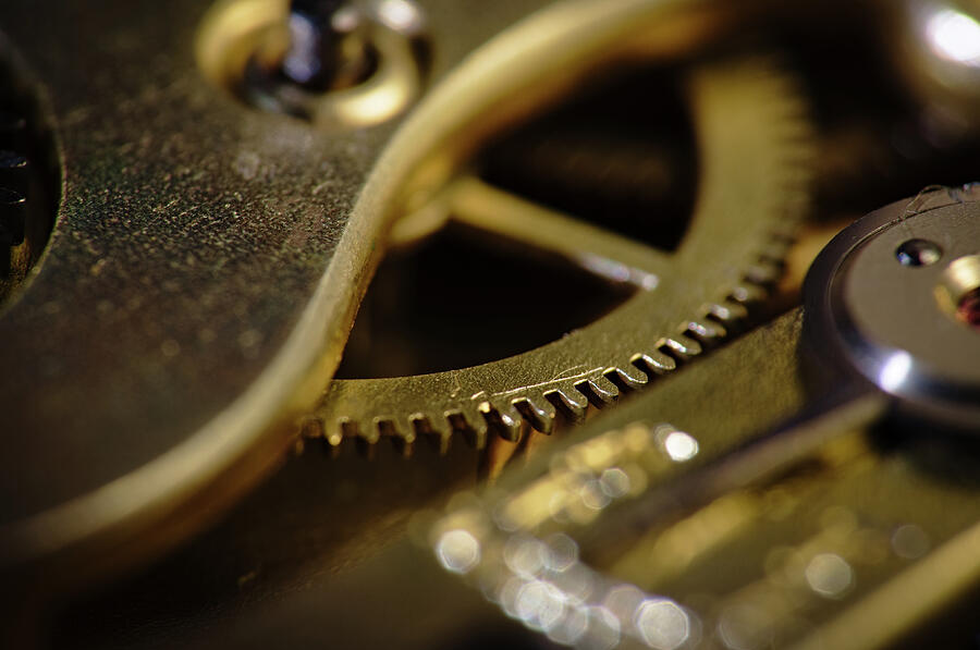 The Heart of a Watch Photograph by Angelo DeVal