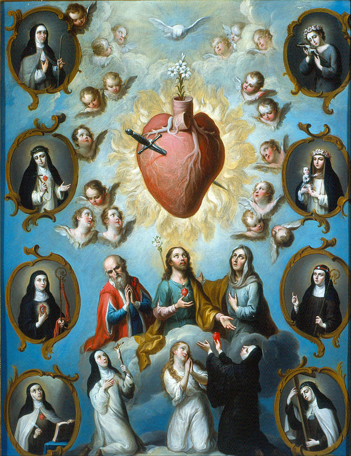 The Heart of Mary Photograph by Paul Fearn