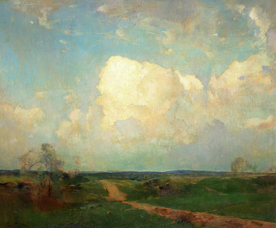 The Heath, 1900 Painting by Emil Carlsen - Pixels